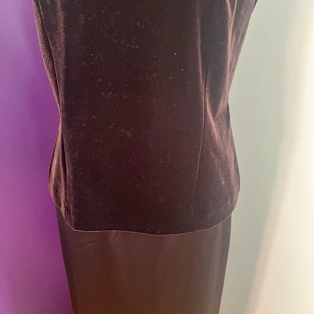 Talbots Sleeveless Maxi Dress Gown - Picture 3 of 9